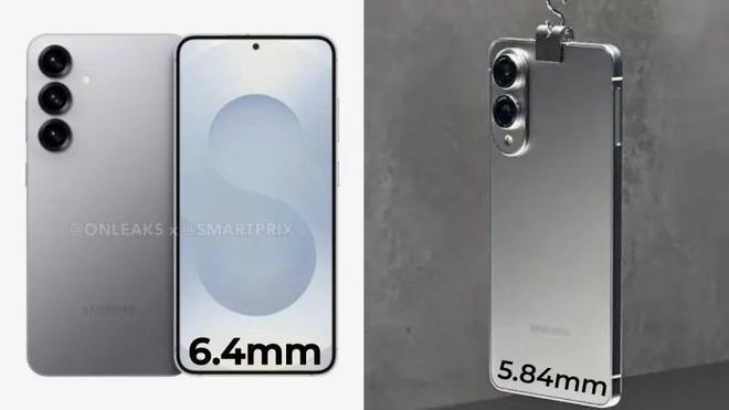 5.84mm Galaxy S25 Edge ӭO iPhone Air